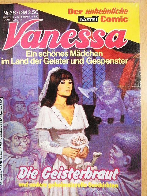 Vanessa - Ein schönes Mädchen im Land der Geister und Gespenster 36. [antikvár]
