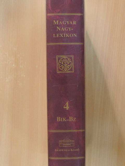 Annus Sándor - Magyar Nagylexikon 4. (töredék) [antikvár]
