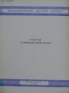 Dr. Ruisz Rezső - Az áruforgalom területi jellemzői [antikvár]