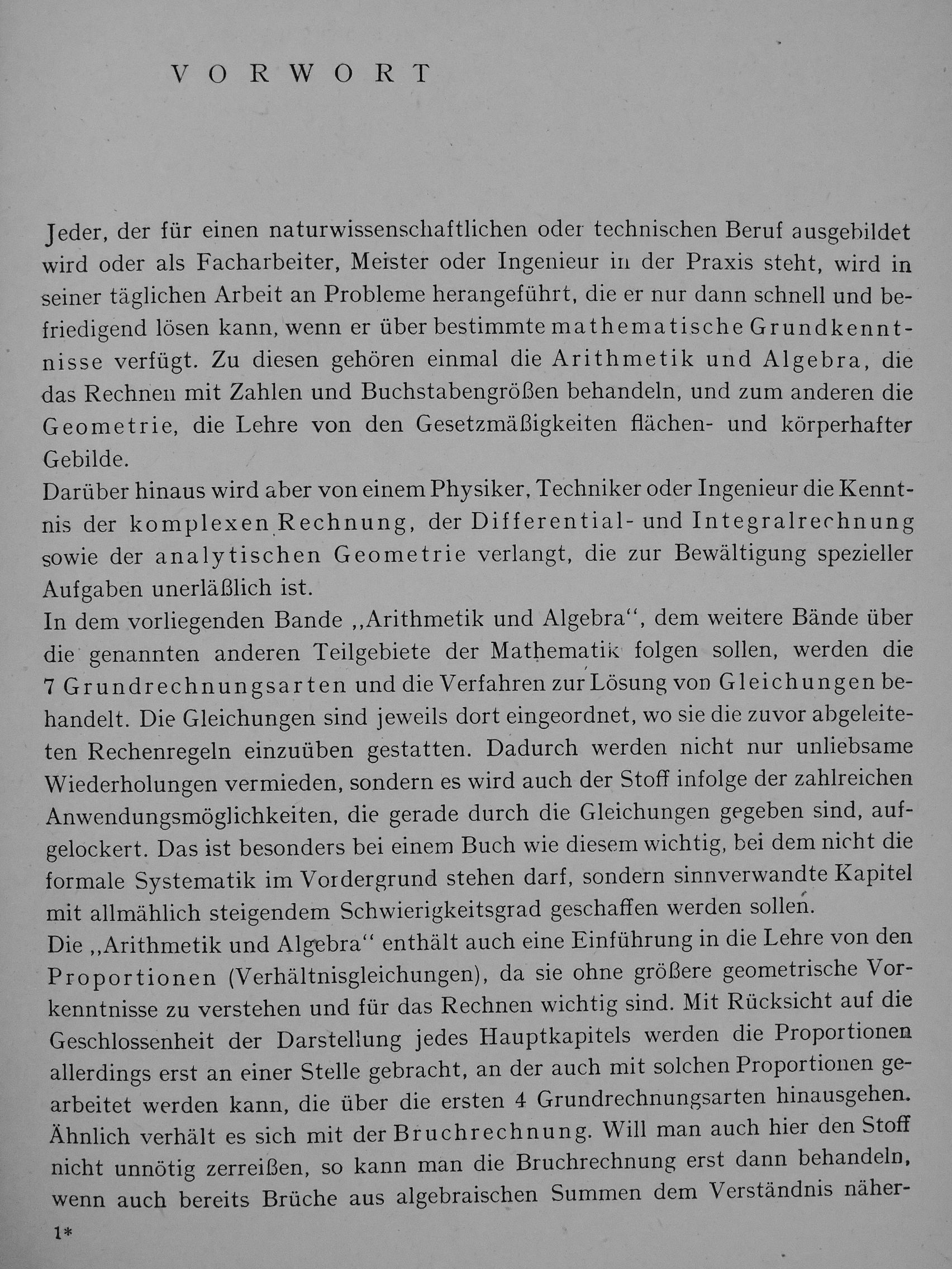 Dr. H. Graewe - Mathematik I. [antikvár]