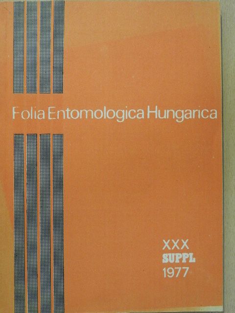 Folia Entomologica Hungarica 1977. [antikvár]