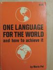 Mario Pei - One Language For The World [antikvár]