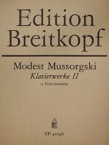 Modest Mussorgski - Klavierwerke II. [antikvár]