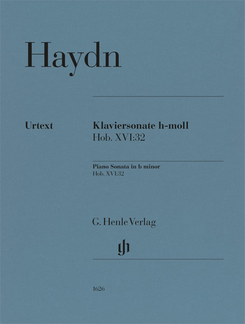 HAYDN JOSEPH - KLAVIERSONATE H-MOLL, HOB. XVI:32