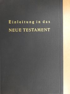 Einleitung in das Neue Testament [antikvár]