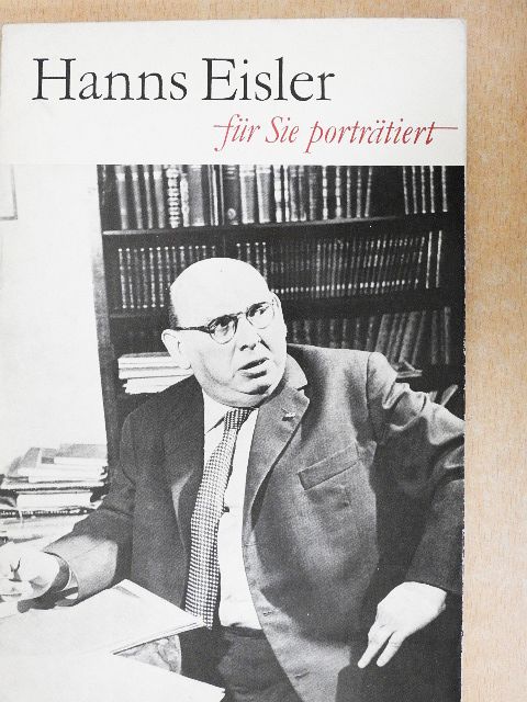Hanns Eisler [antikvár]