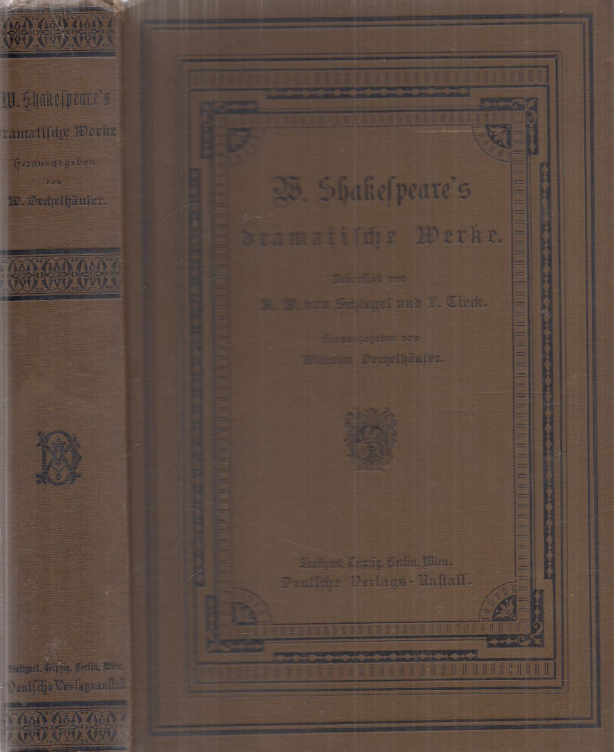 William Shakespeare - W. Shakespeare's dramatische Werke [antikvár]
