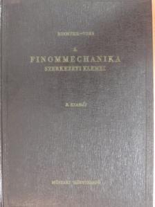 O. Richter - A finommechanika szerkezeti elemei [antikvár]