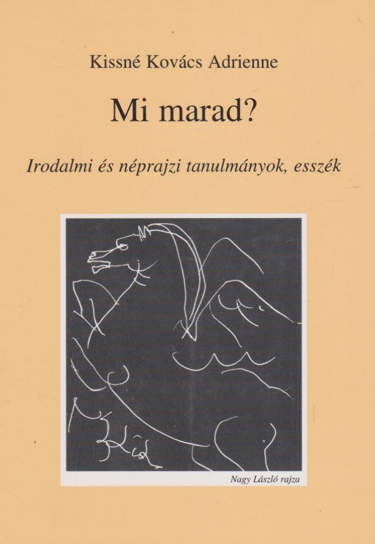 Kissné Kovács Adrienne - Mi marad? [antikvár]