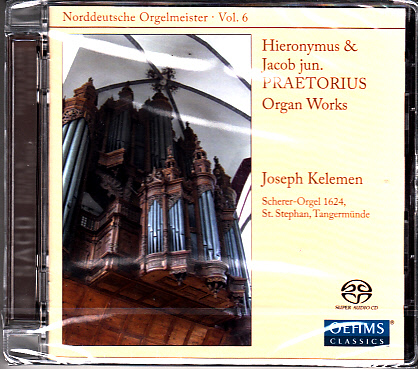 HIERONYMUS & JACOB PRAETORIUS - ORGAN WORKS SACD PRAETORIUS