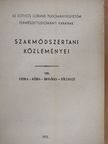 Dr. Horváth Sándor - Az Eötvös Loránd Tudományegyetem Természettudományi Karának Szakmódszertani Közleményei VIII. [antikvár]
