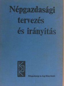 Dr. Augusztinovics Mária - Népgazdasági tervezés és irányítás [antikvár]