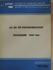 Dr. Hatvani Szabó János - Az ár- és piacszabályozás rendszere 1990-ben [antikvár]