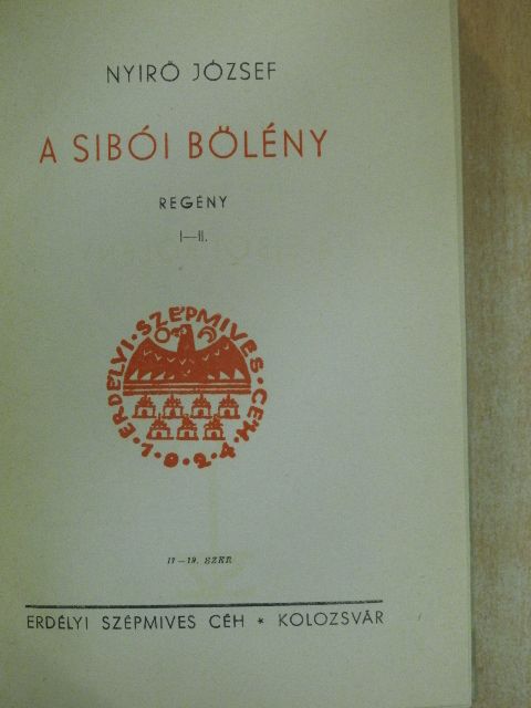 Nyirő József - A sibói bölény I-II. [antikvár]
