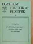 Dr. Lángi Péter - Számítógép alkalmazása a hangtan középfokú oktatásában [antikvár]