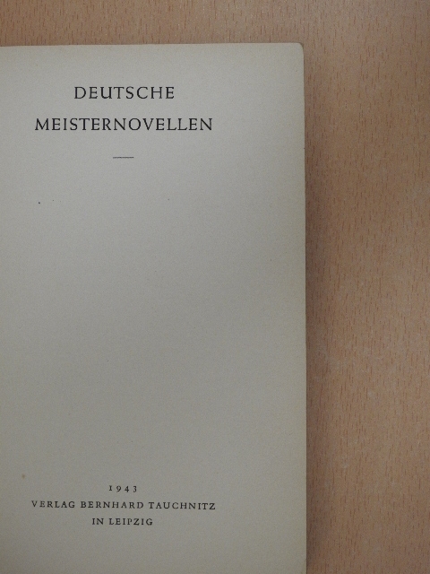 Franz Grillparzer - Deutsche Meisternovellen [antikvár]