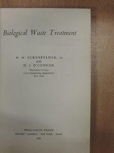 D. J. O'Connor - Biological Waste Treatment [antikvár]
