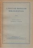 Kozocsa Sándor - A magyar irodalom bibliográfiája 1950 [antikvár]