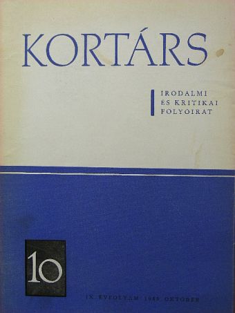 Bella István - Kortárs 1965. október [antikvár]