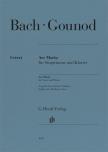 BACH / GOUNOD - AVE MARIA FOR VOICE AND PIANO - EDITION FOR MEDIUM VOICE