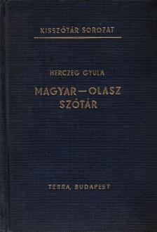 HERCZEG GYULA - Magyar-olasz szótár [antikvár]