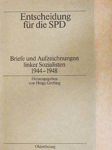 Entscheidung für die SPD [antikvár]
