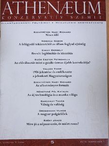 Egedy Gergely - Athenaeum 2016. szeptember [antikvár]