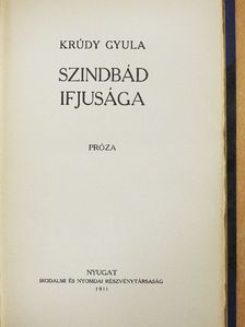 Krudy Gyula - Szindbád ifjusága [antikvár]