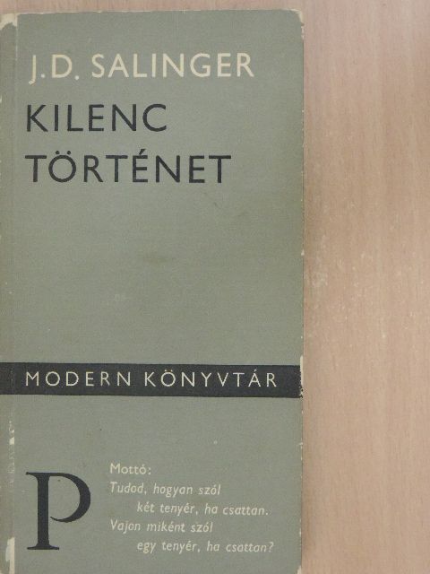 J. D. Salinger - Kilenc történet [antikvár]