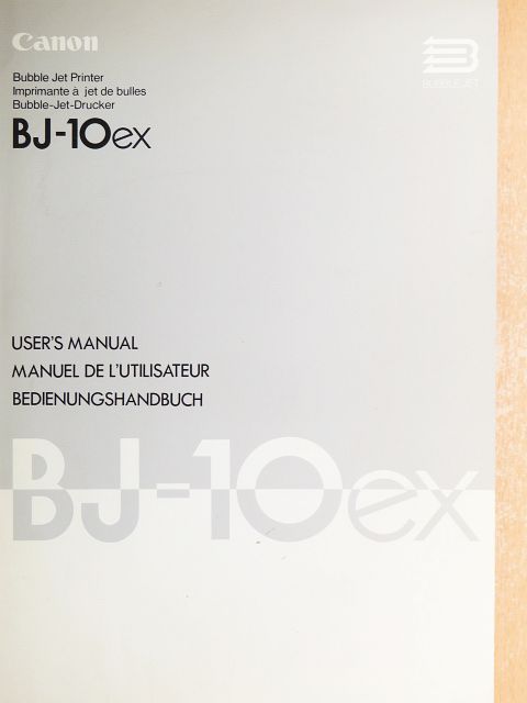 BJ-10ex [antikvár]