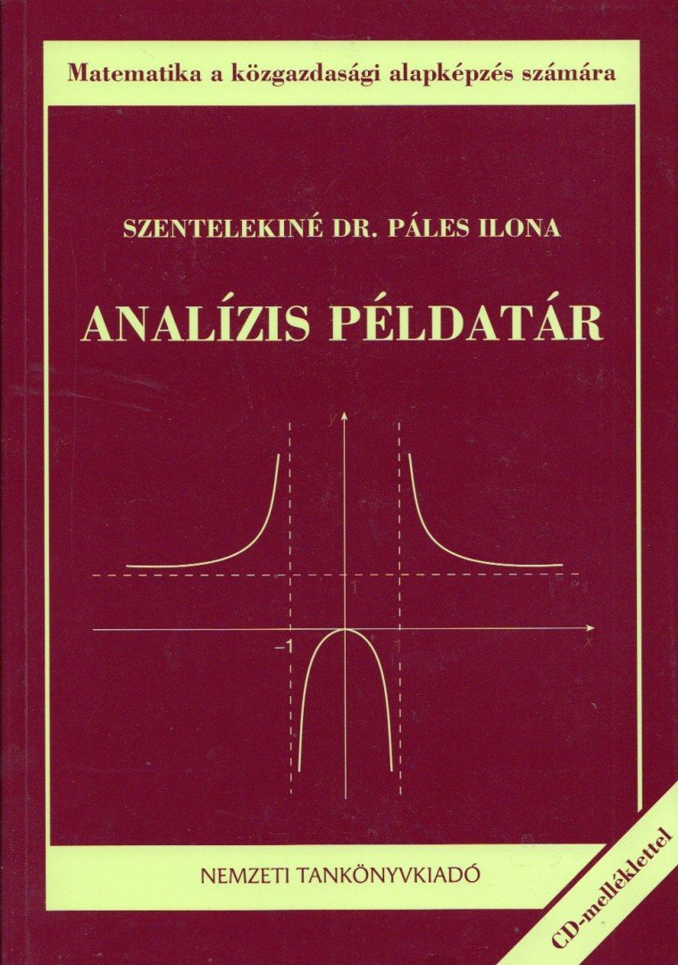Szentelekiné dr. Páles Ilona - Analízis példatár [antikvár]
