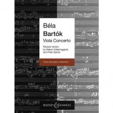 Bartók Béla - VIOLA CONCERTO REVISED VERSION BY NELSON DELLAMAGGIORE AND PETER BARTÓK