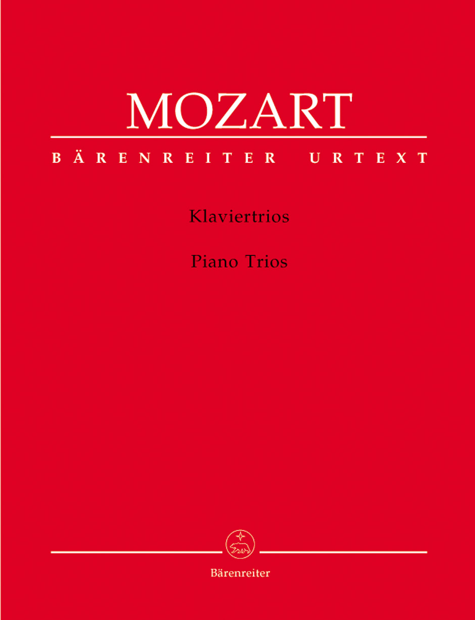 MOZART, W,A, - KLAVIERTRIOS PARTITUR UND STIMMEN URTEXT (PLATH / REHM)