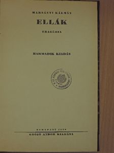 Harsányi Kálmán - Ellák [antikvár]