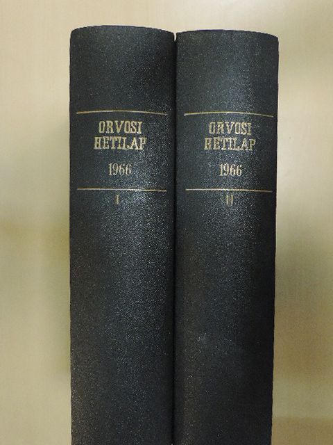 Dr. Böszörményi Miklós - Orvosi Hetilap 1966. I-II. [antikvár]