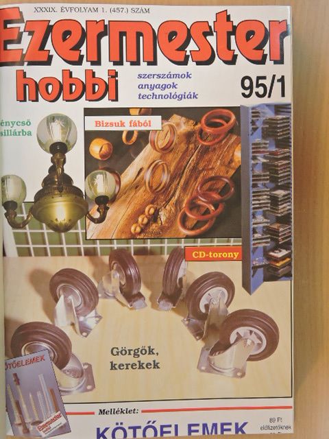 Ezermester Hobbi 1995. január-december [antikvár]