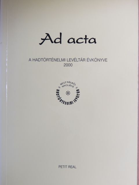 Ad acta 2000 [antikvár]