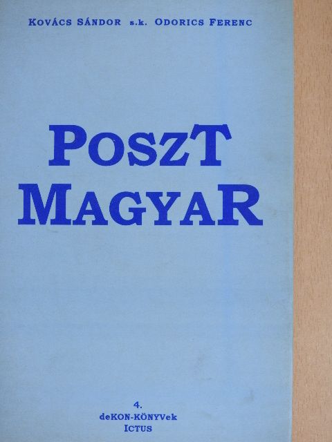 Kovács Sándor - Posztmagyar [antikvár]