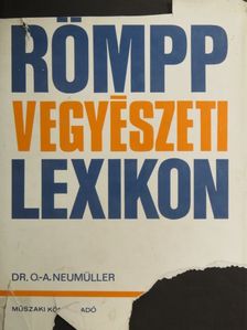 Dr. Hermann Römpp - Römpp Vegyészeti Lexikon 3. (töredék) [antikvár]