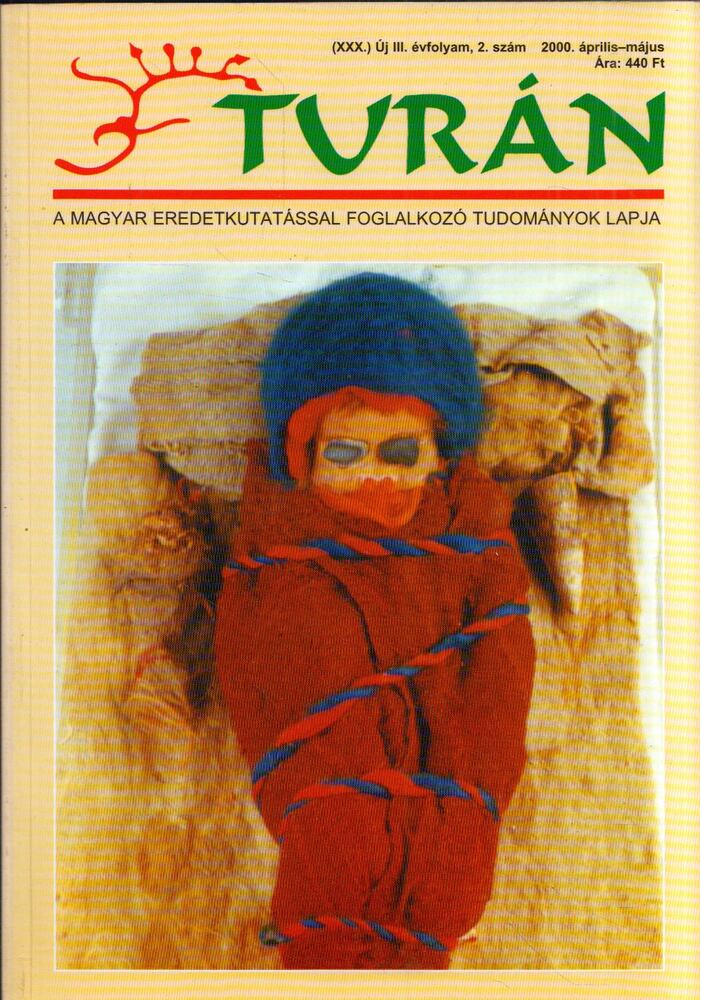 Esztergály Előd (fel. szerk.) - Turán III. évf. 2. szám 2000. április-május [antikvár]