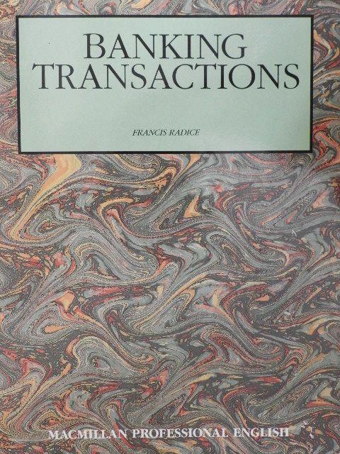 Francis Radice - Banking Transactions [antikvár]