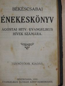 Dr. Székács József - Békéscsabai énekeskönyv [antikvár]