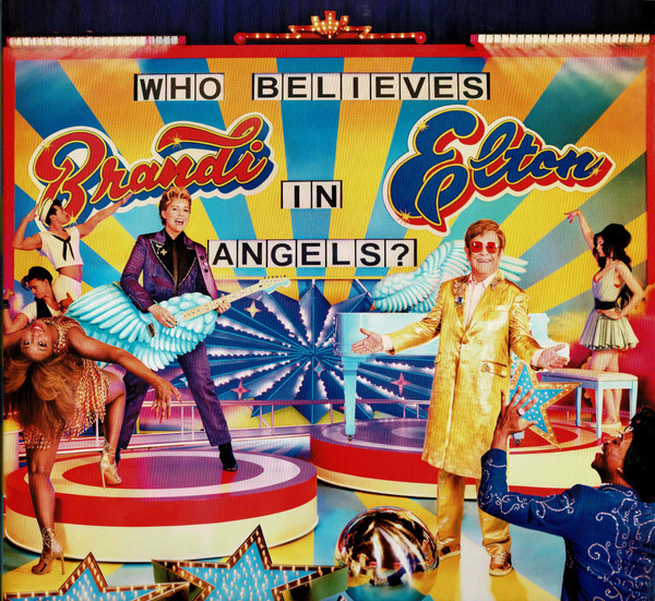 WHO BELIEVES IN ANGELS? LP ELTON JOHN