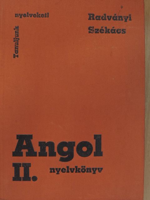 Radványi Tamás - Angol nyelvkönyv II. [antikvár]