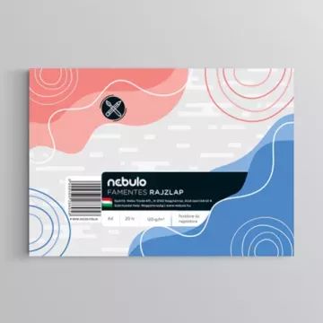 Nebulo: Famentes rajzlap - A4, 10 db-os