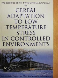 L. V. Gusta - Proceedings of the International Symposium on Cereal Adaptation to Low Temperature Stress in Controlled Environments [antikvár]