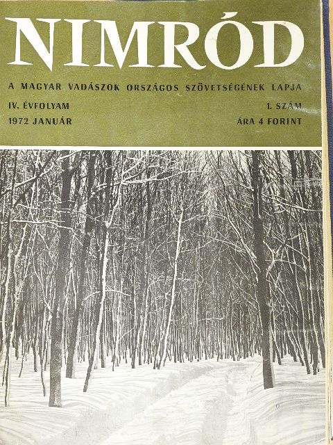 Fodor Tamás - Nimród 1972. január-december [antikvár]
