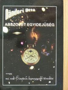 Nándori Ottó - Abszolút egyidejűség [antikvár]