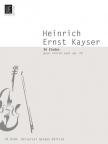 KAYSER - 36 ETUDES OP.20 POUR VIOLON SEUL