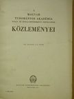 Beke Ödön - A Magyar Tudományos Akadémia Nyelv- és Irodalomtudományi Osztályának közleményei VII. 1-2. [antikvár]